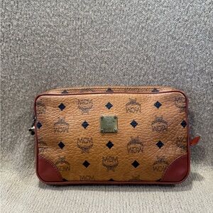 MCM Leather Clutch